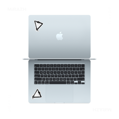 RisingTriangle Kiss Cut Sticker 05 White