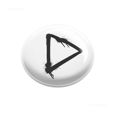 RisingTriangle Pin Buttons 03 Round