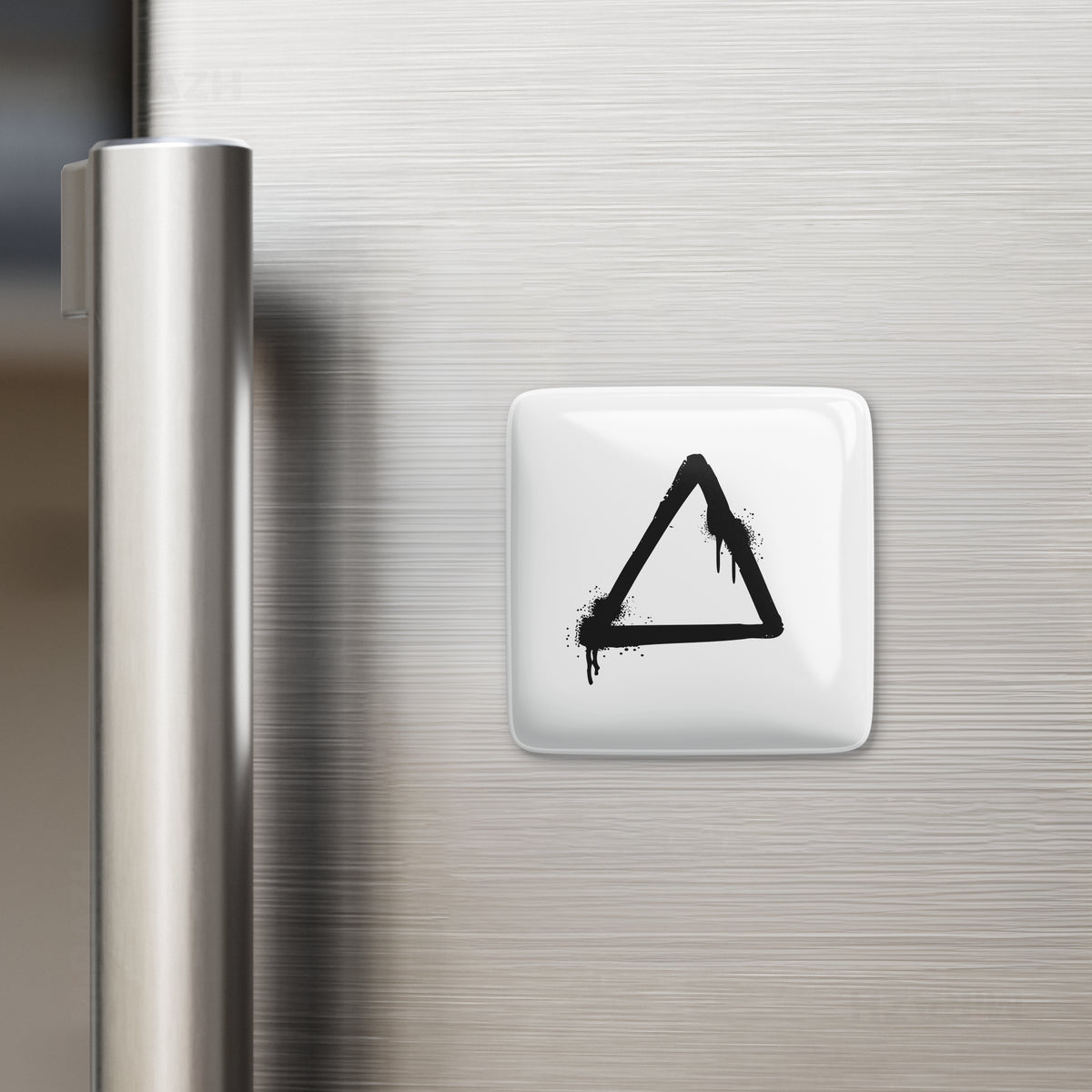 RisingTriangle Porcelain Magnet 02