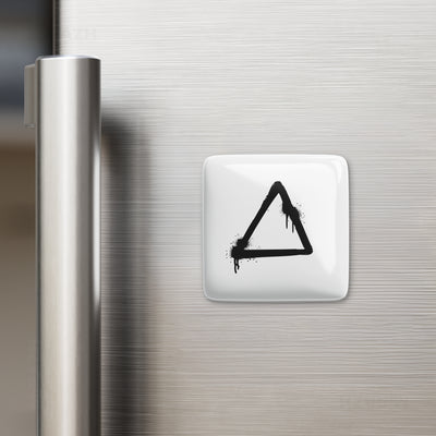 RisingTriangle Porcelain Magnet 02