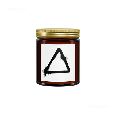 RisingTriangle Scented Candle 04 Amber