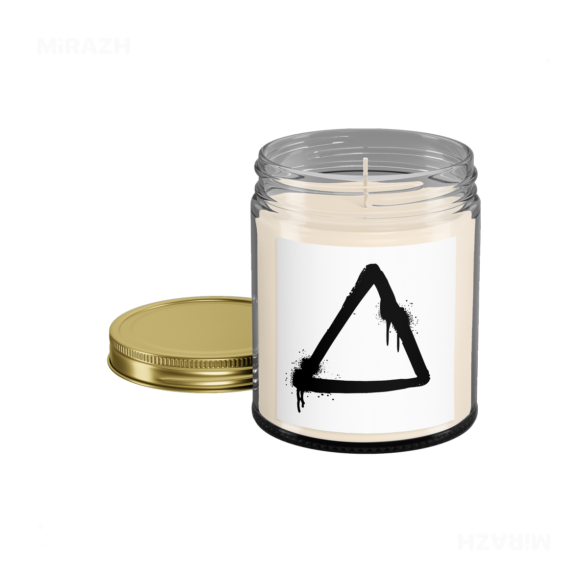 RisingTriangle Scented Candle 05 Clear