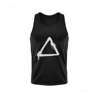 RisingTriangle Tank Tops 01 Black