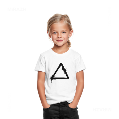 RisingTriangle Toddler T Shirt 02 White