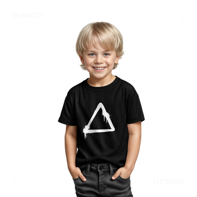 RisingTriangle Toddler T Shirt 03 Black