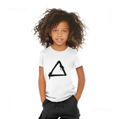 RisingTriangle Toddler T Shirt 04 White