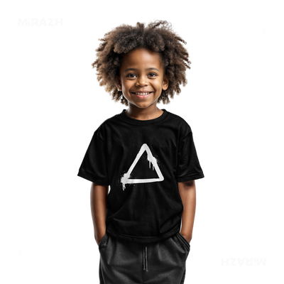 RisingTriangle Toddler T Shirt 05 Black
