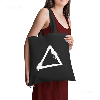 RisingTriangle Tote Bags 02 Black
