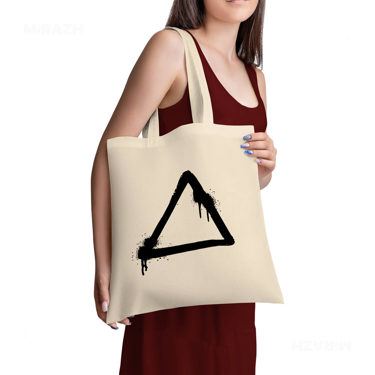 RisingTriangle Tote Bags 02 Natural