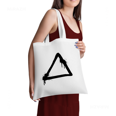 RisingTriangle Tote Bags 02 White