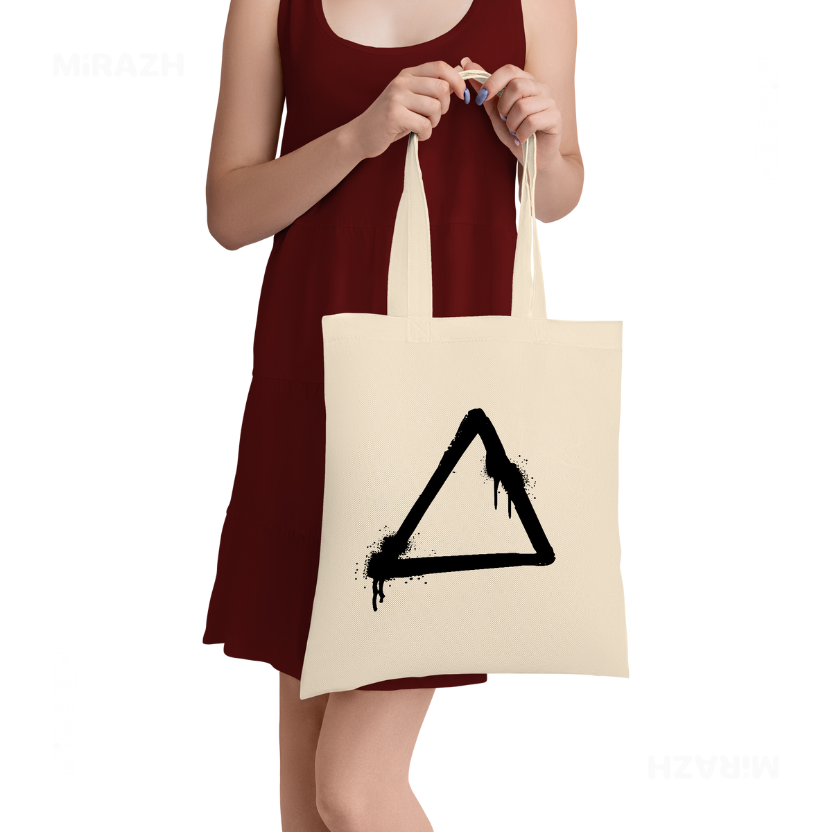 RisingTriangle Tote Bags 05 Natural