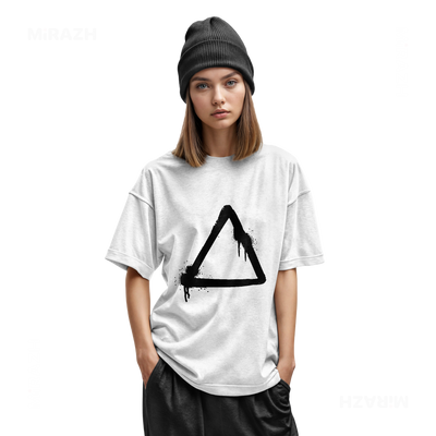 RisingTriangle Youth T Shirt 02 White