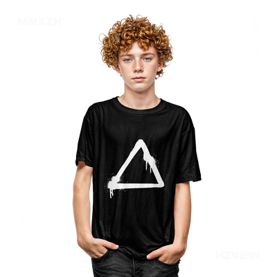 RisingTriangle Youth T Shirt 05 Black