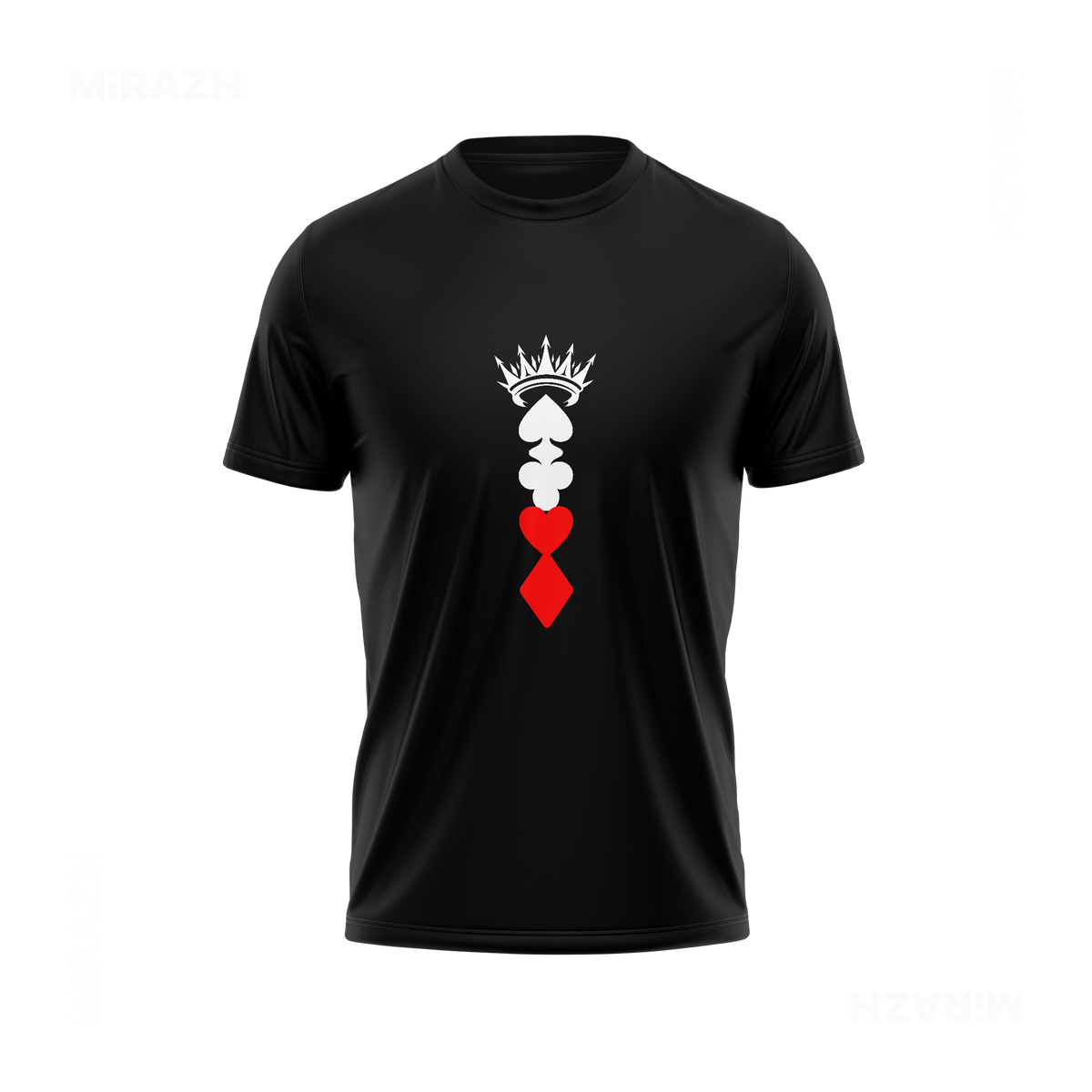 RoyalSuitStack Adult T Shirt 01 Black