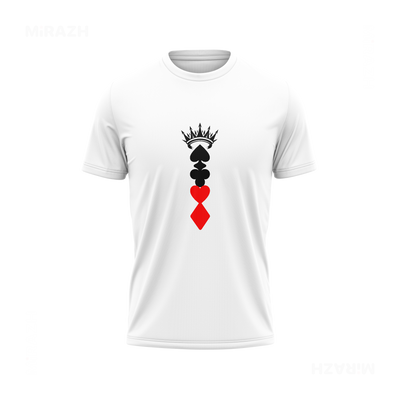 RoyalSuitStack Adult T Shirt 01 White