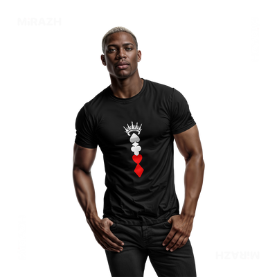 RoyalSuitStack Adult T Shirt 02 Black