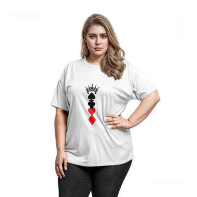 RoyalSuitStack Adult T Shirt 03 White