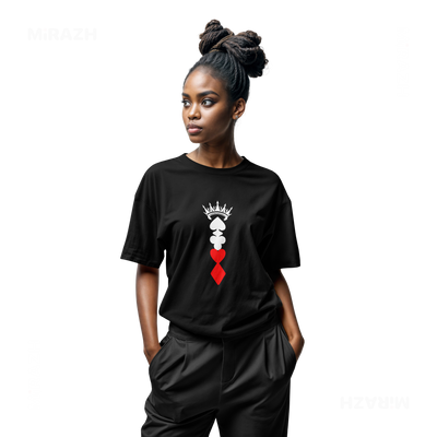 RoyalSuitStack Adult T Shirt 04 Black