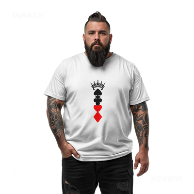 RoyalSuitStack Adult T Shirt 05 White