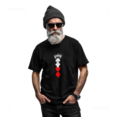 RoyalSuitStack Adult T Shirt 06 Black