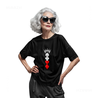 RoyalSuitStack Adult T Shirt 07 Black