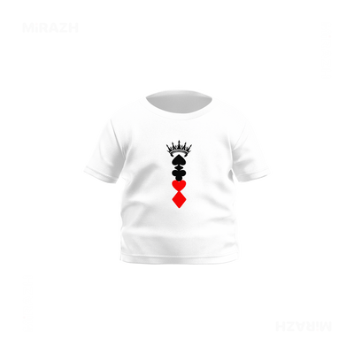 RoyalSuitStack Baby T Shirt 01 White