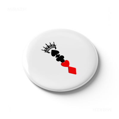 RoyalSuitStack Button Magnet 03 Round