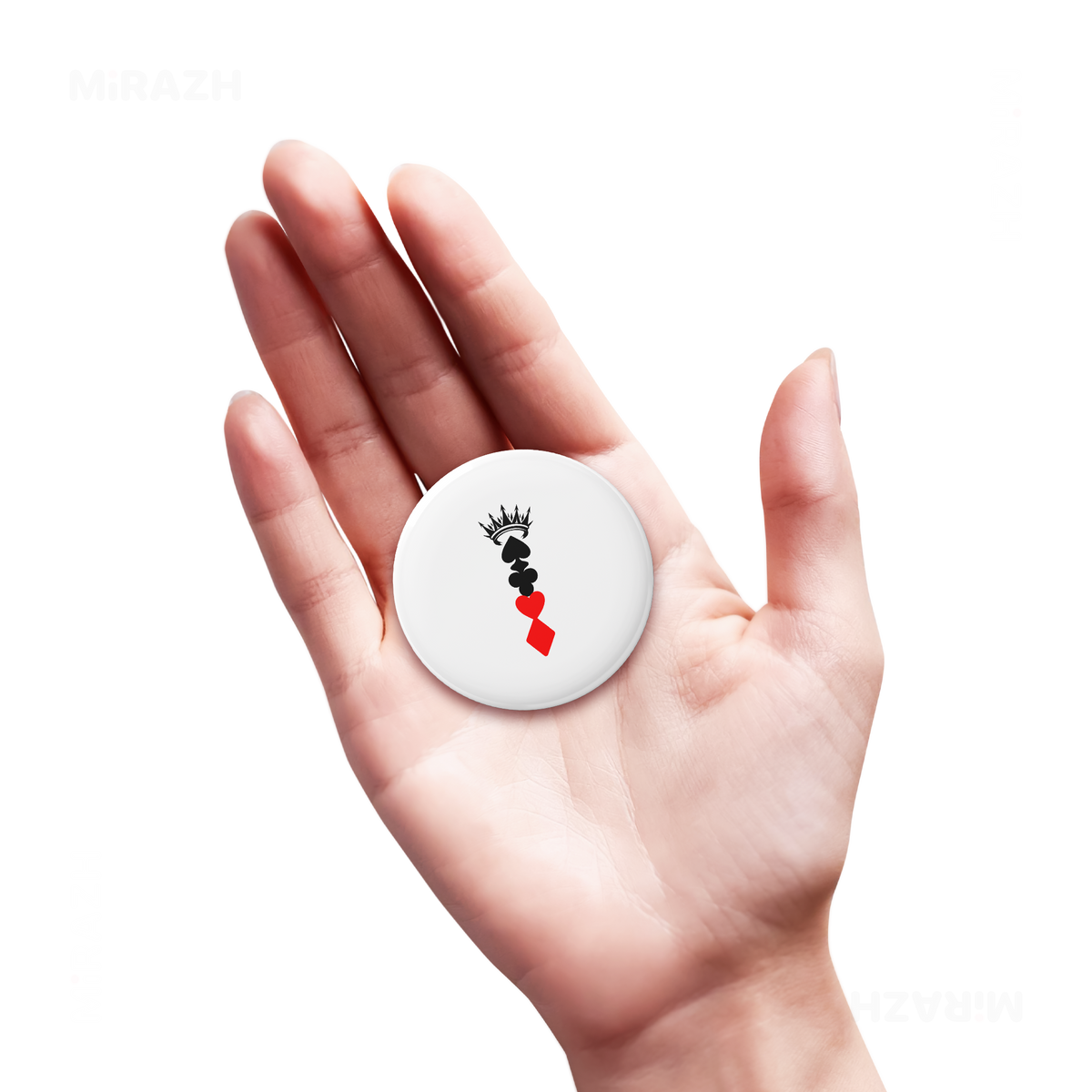RoyalSuitStack Button Magnet 04 Round