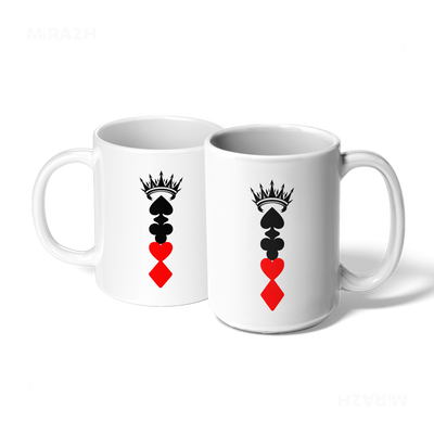 RoyalSuitStack Ceramic Mug 07 White