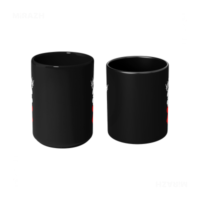 RoyalSuitStack Ceramic Mug 09 Black