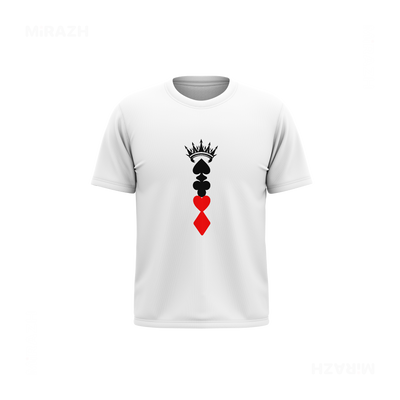 RoyalSuitStack Couple T Shirt 03 White