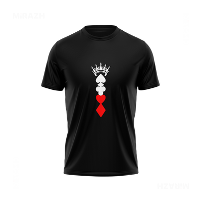 RoyalSuitStack Couple T Shirt 04 Black