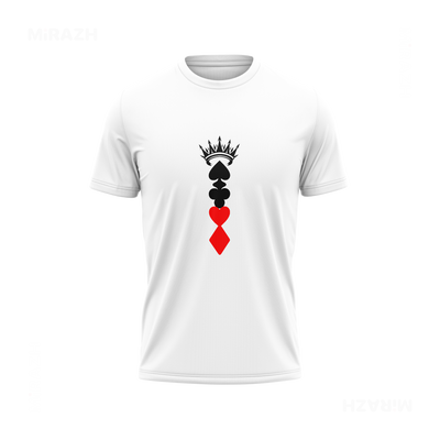 RoyalSuitStack Couple T Shirt 04 White