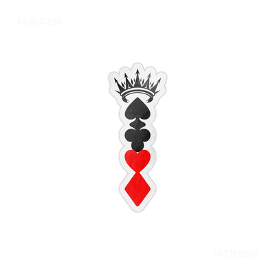 RoyalSuitStack Die Cut Magnet 01