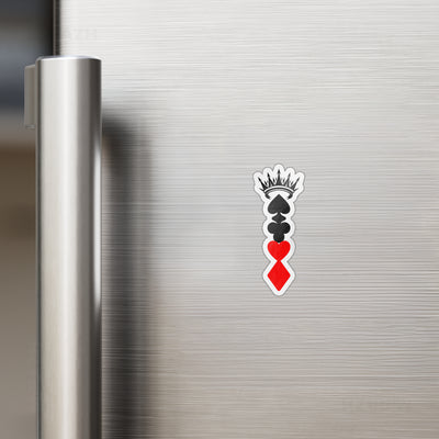 RoyalSuitStack Die Cut Magnet 02