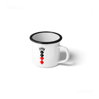 RoyalSuitStack Enamel Camping Mug 01