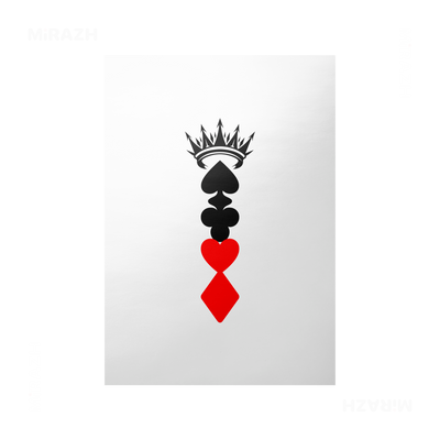 RoyalSuitStack Frameless Poster 01 Matte