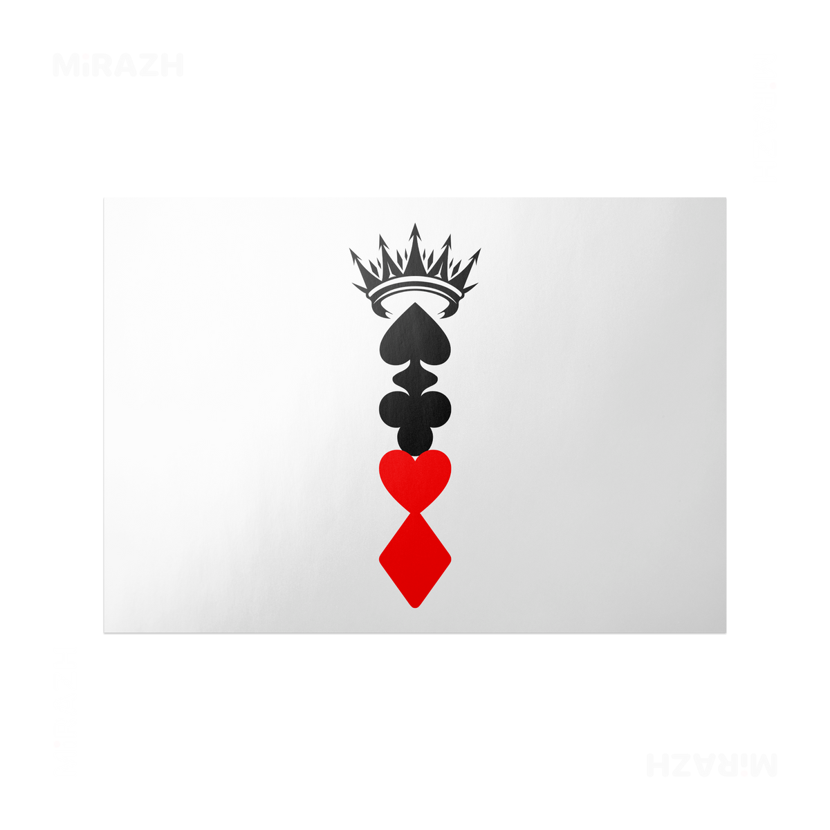 RoyalSuitStack Frameless Poster 03 Semi Glossy