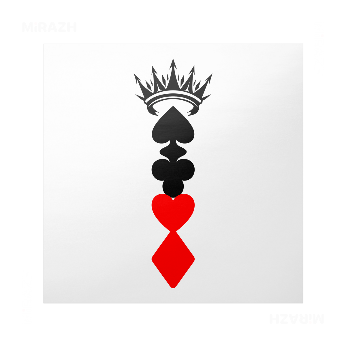 RoyalSuitStack Frameless Poster 04 Matte