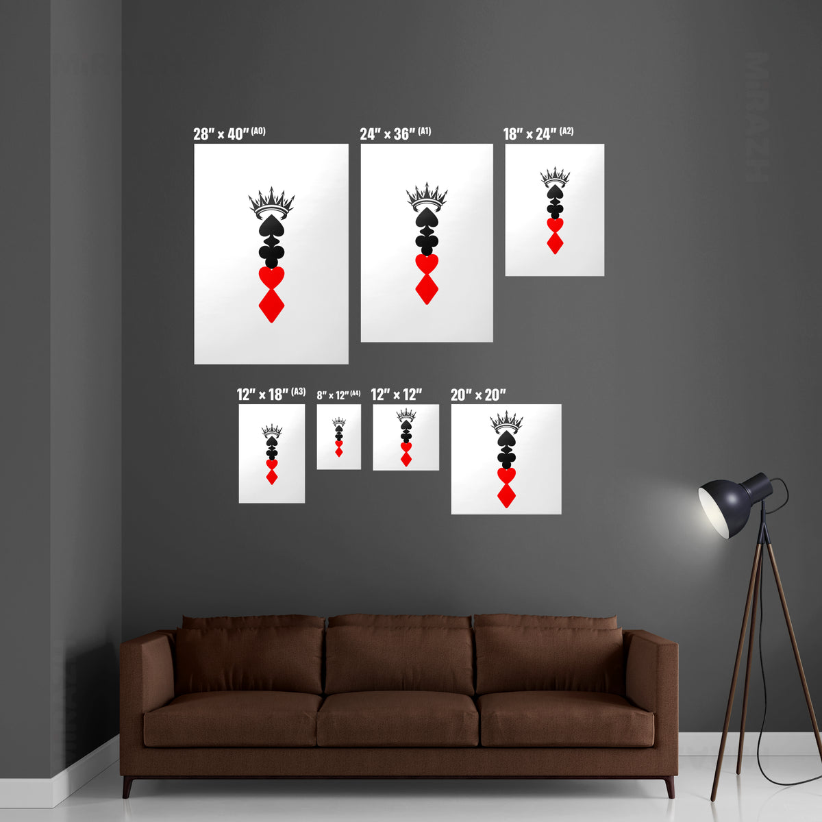 RoyalSuitStack Frameless Poster 05 Semi Glossy