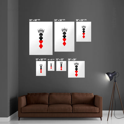 RoyalSuitStack Frameless Poster 05 Semi Glossy