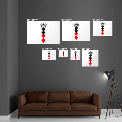 RoyalSuitStack Frameless Poster 06 Matte