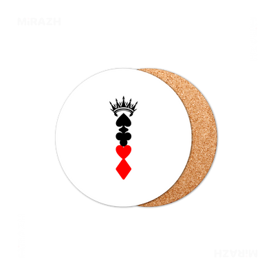 RoyalSuitStack High Gloss Coaster 01 Round