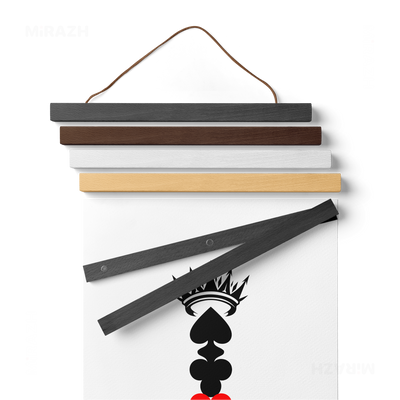 RoyalSuitStack Magnetic Hanger Poster 02 Black Wood