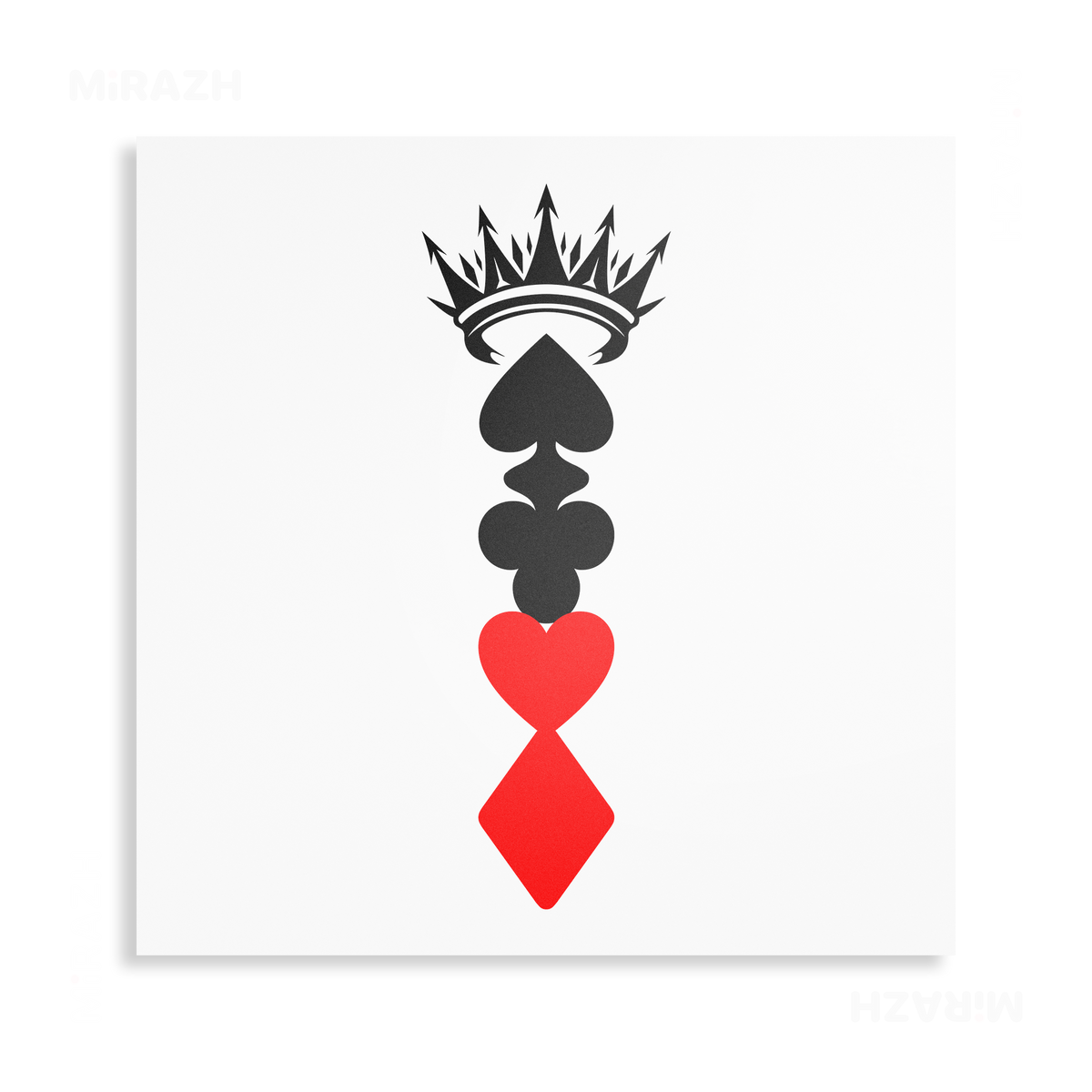 RoyalSuitStack Metallic Print 04 Aluminum