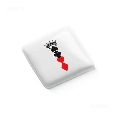 RoyalSuitStack Porcelain Magnet 03