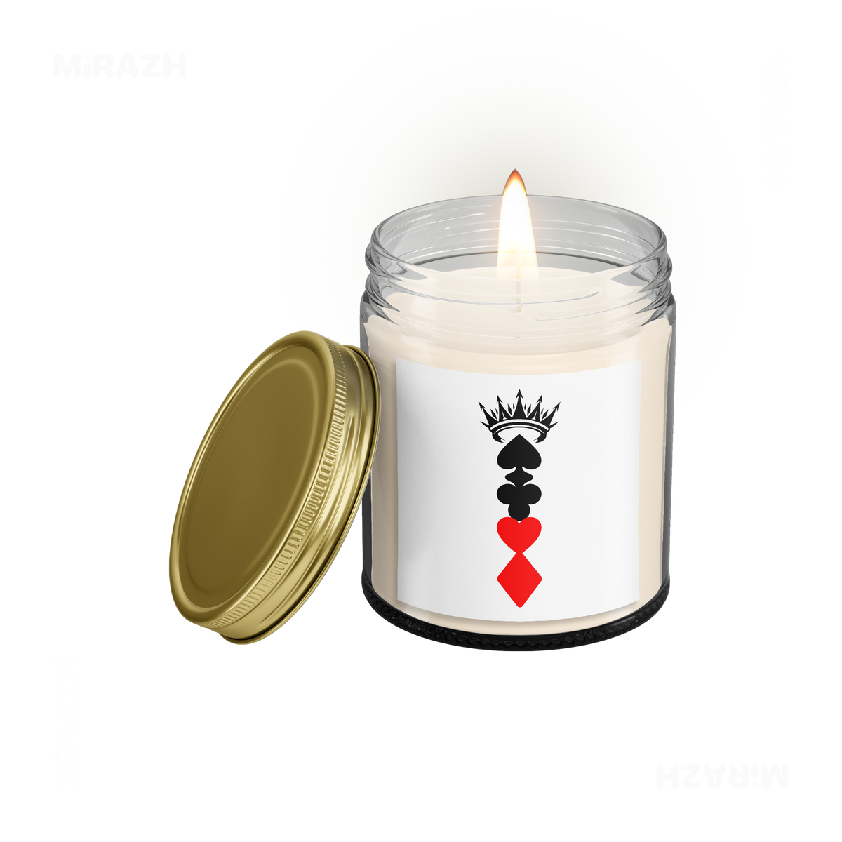 RoyalSuitStack Scented Candle 01 Clear