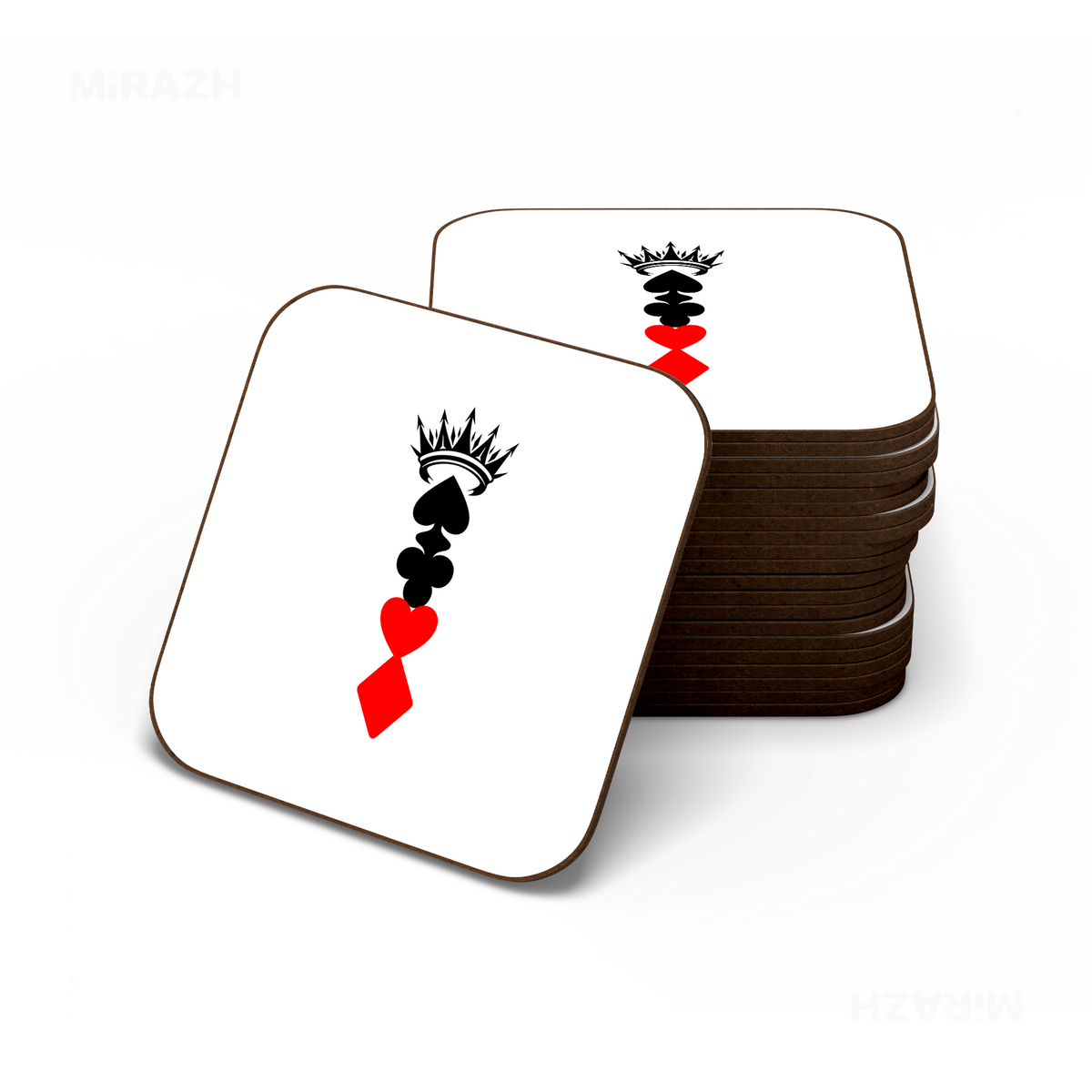RoyalSuitStack Semi Glossy Coaster 06