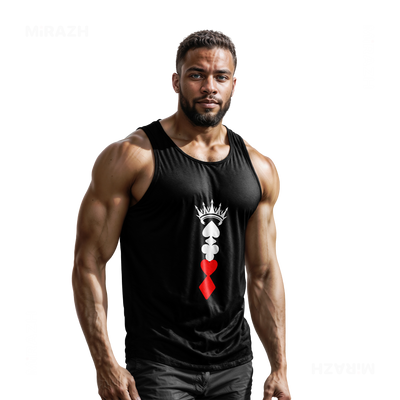 RoyalSuitStack Tank Tops 02 Black
