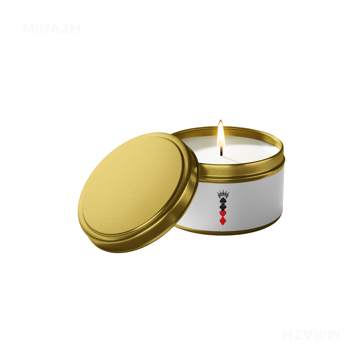 RoyalSuitStack Tin Candle 01 Gold